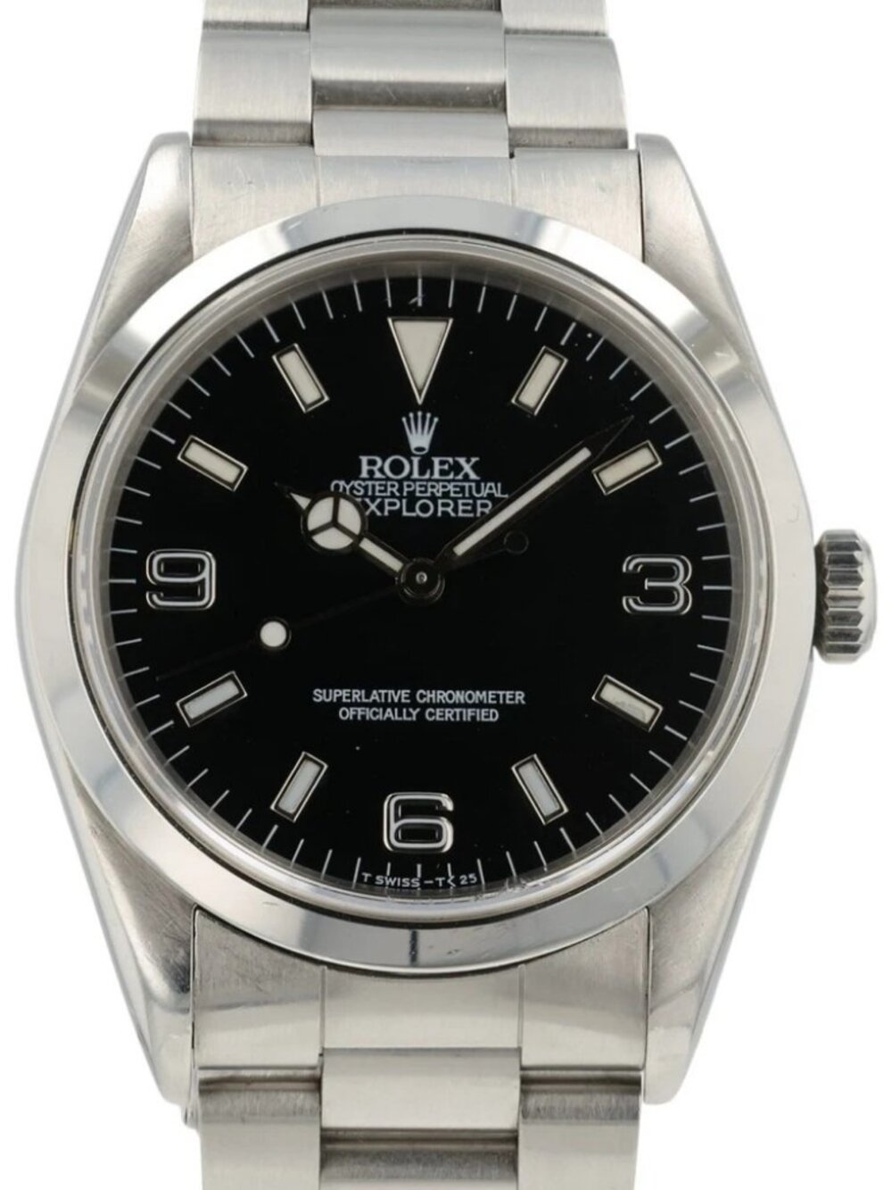 Rolex Explorer Black Dial Stainless Steel 36mm Automatic Men’s Watch